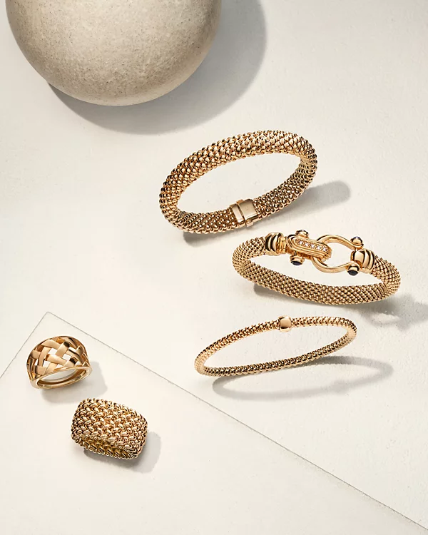 Woven Ring in 14K Yellow Gold
