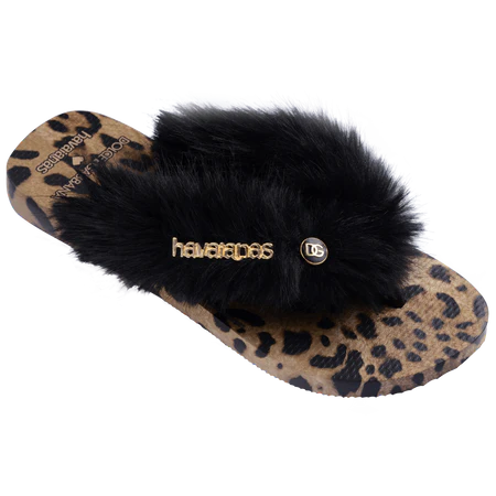 Havaianas Dolce&Gabbana Leopard Flip Flops