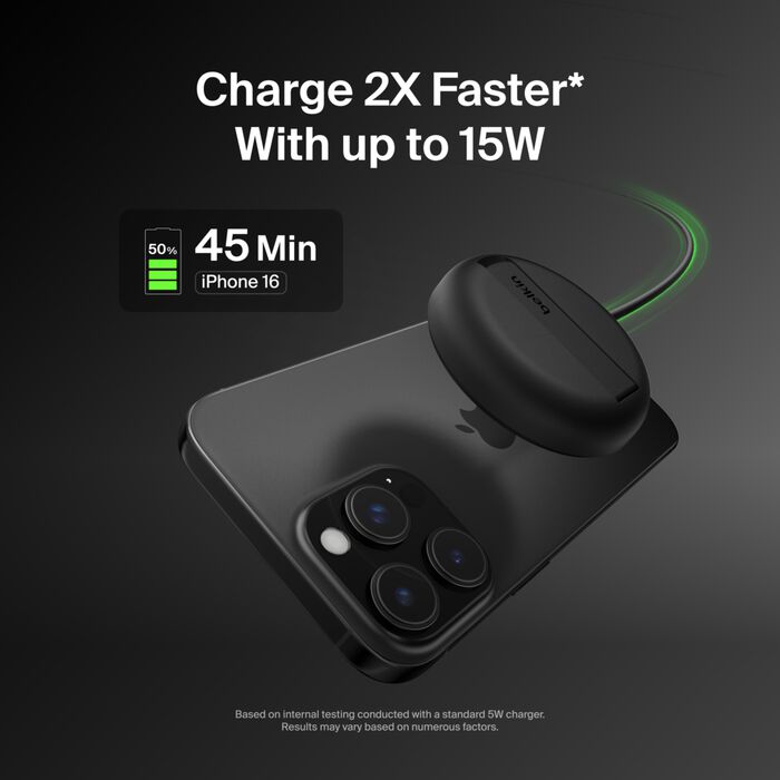 Belkin Magnetic Wireless Charging Pad with Qi2 15W