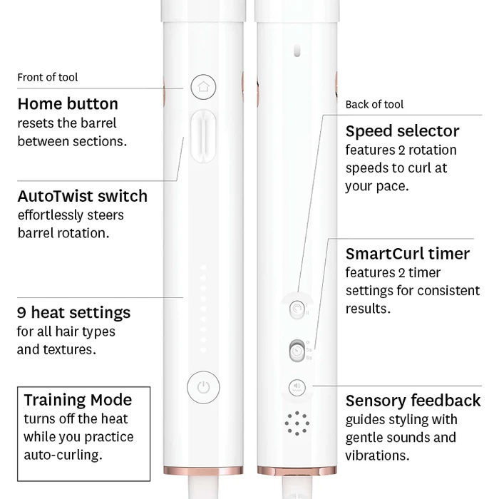 T3 CurlWrap Automatic Rotating Curling Iron