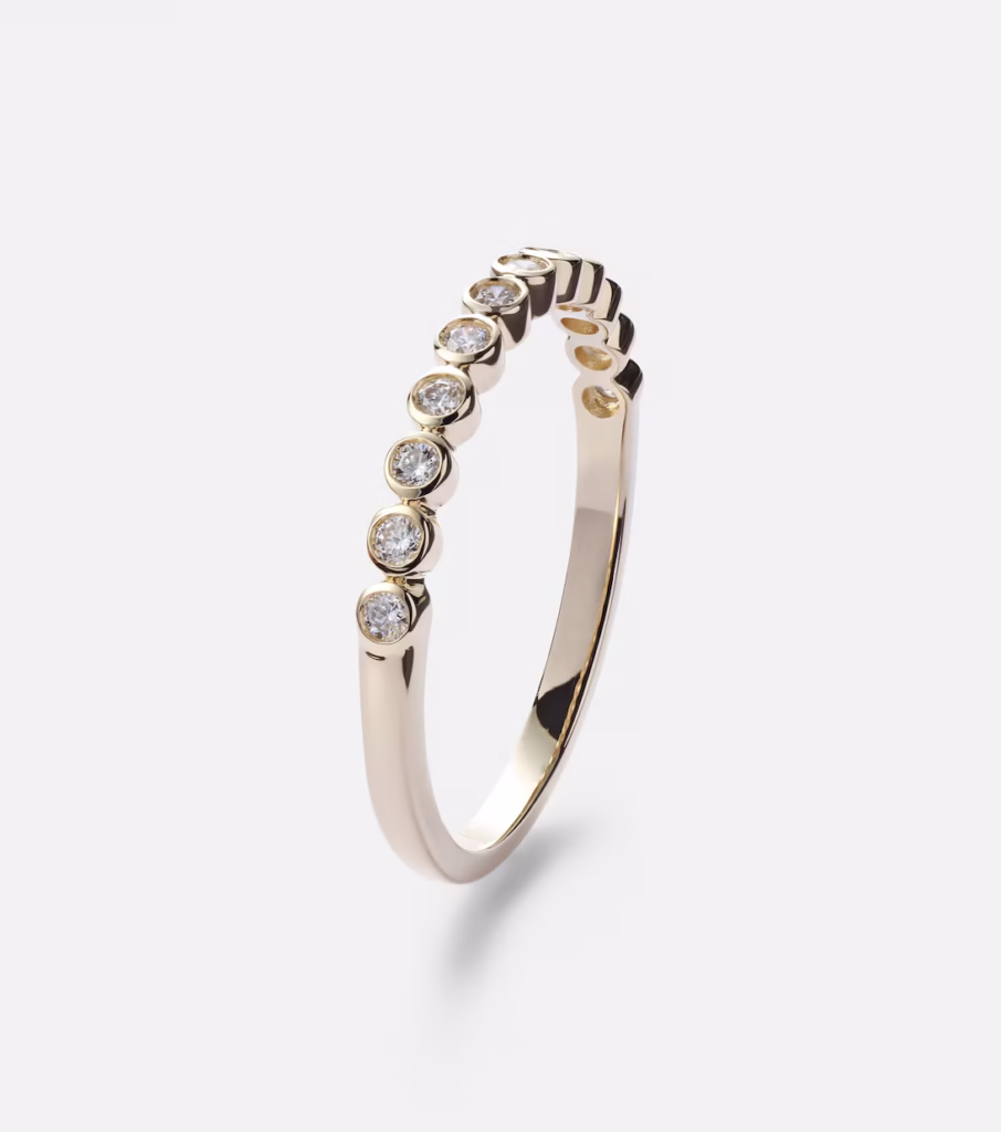 Stone And Strand Slim Diamond Gold Ring
