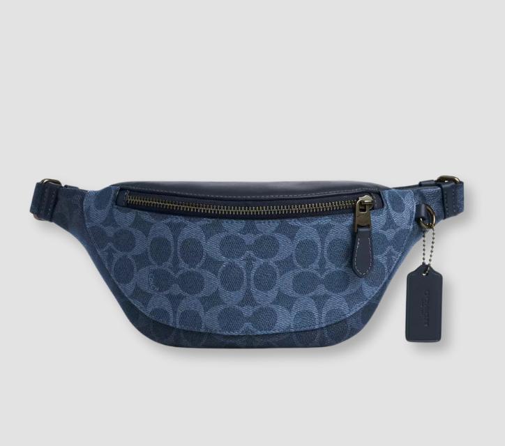 Coach Warren Mini Belt Bag denim