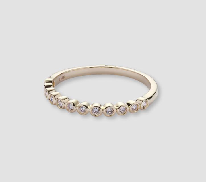 Stone And Strand Slim Diamond Gold Ring