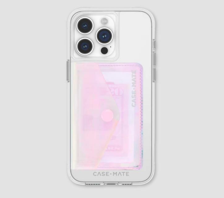 Case-Mate MagSafe Wallet Pocket Iridescent