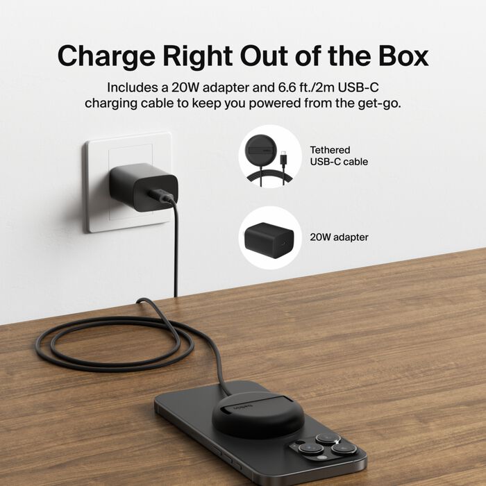 Belkin Magnetic Wireless Charging Pad with Qi2 15W