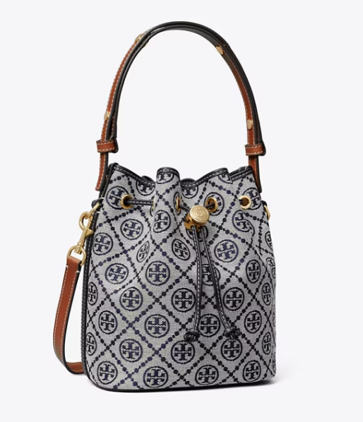 Tory Burch T Monogram Bucket Bag