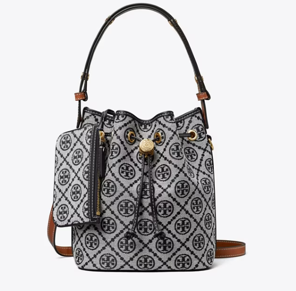 Tory Burch T Monogram Bucket Bag