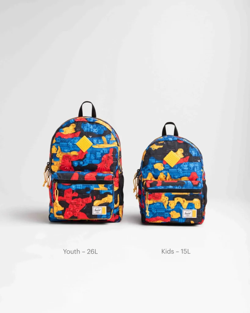 LEGO Herschel Heritage Kids Backpack Bricks