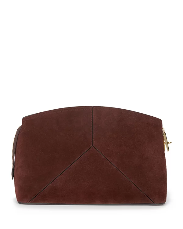 Victoria Beckham Suede Clutch - xiceditorial - xic editorial