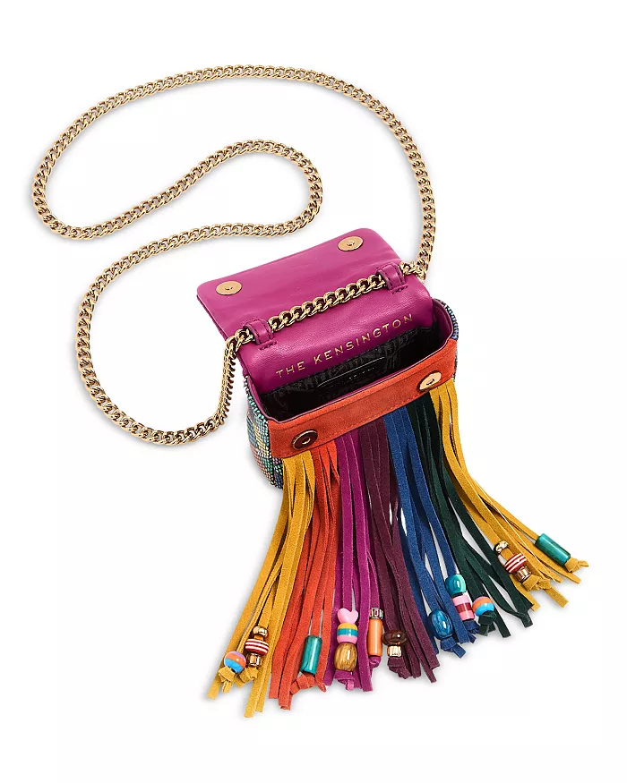 Kurt Geiger Micro Kensington Tassel Bag - xiceditorial - xic editorial