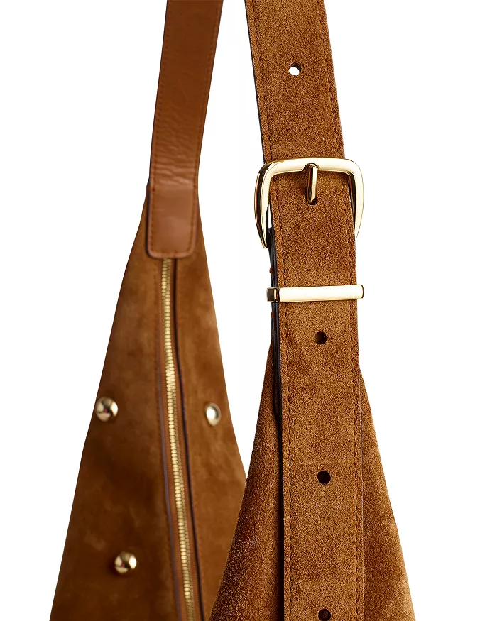 Madewell Studded Suede Shoulder Bag - xiceditorial - xic editorial
