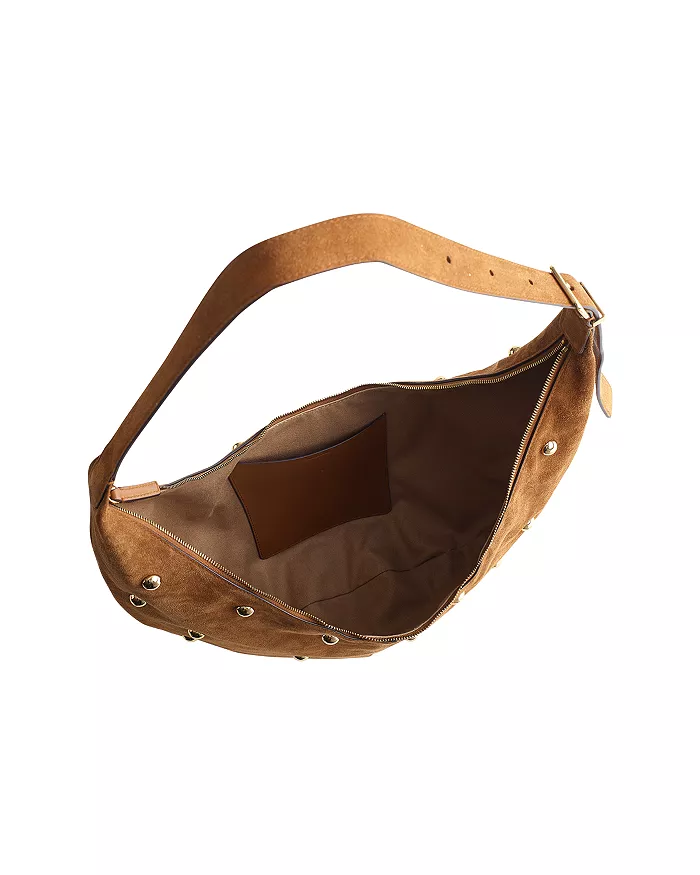 Madewell Studded Suede Shoulder Bag - xiceditorial - xic editorial