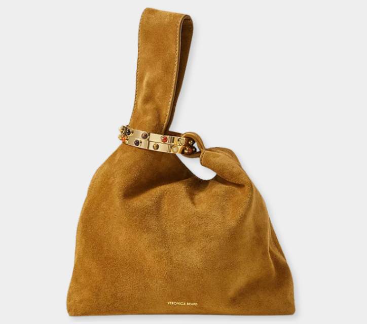 Veronica Beard Suede Swing Bag - xiceditorial - xic editoria