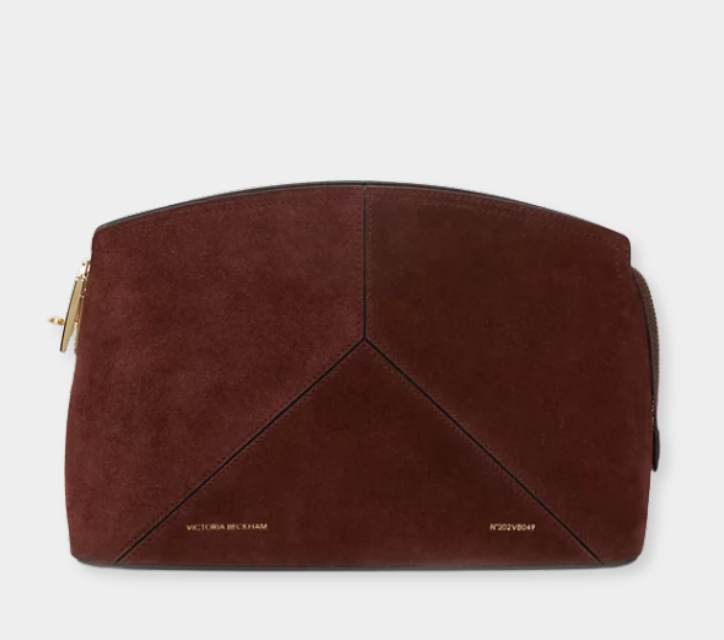 Victoria Beckham Suede Clutch - xiceditorial - xic editorial
