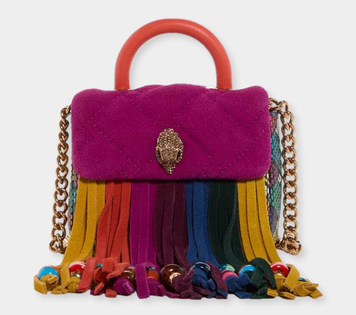 Kurt Geiger Micro Kensington Tassel Bag - xiceditorial - xic editorial