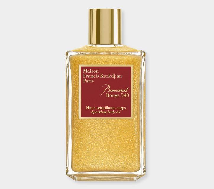 Baccarat Rouge 540 Sparkling Body Oil - xiceditorial - xic editorial