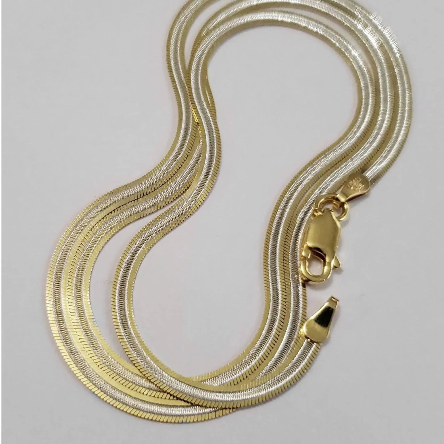 Barbara Diamond Cut Gold Chain 3 2