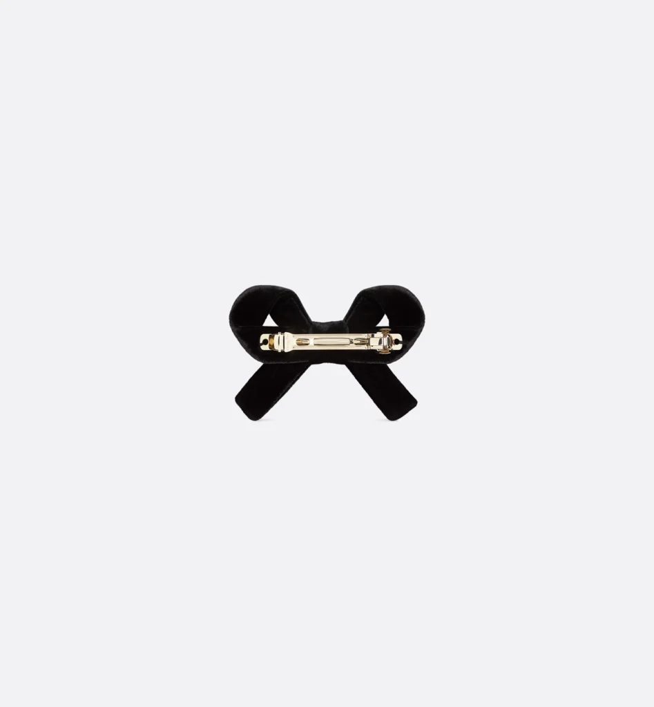 Diorissimo Barrette Black Velvet - xiceditorial - xic editorial