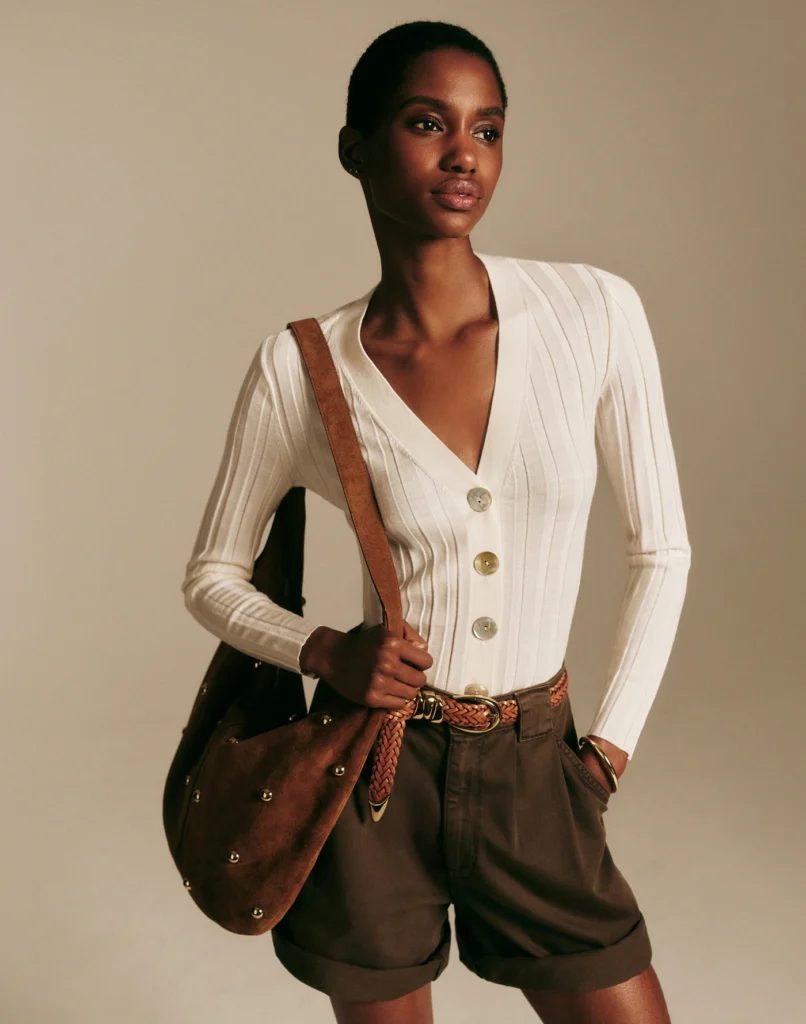 Madewell Studded Suede Shoulder Bag - xiceditorial - xic editorial