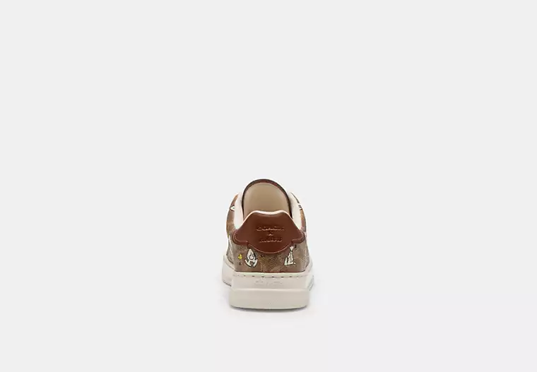 Coach x Peanuts Sneakers in Signature Canvas Snoopy Print
