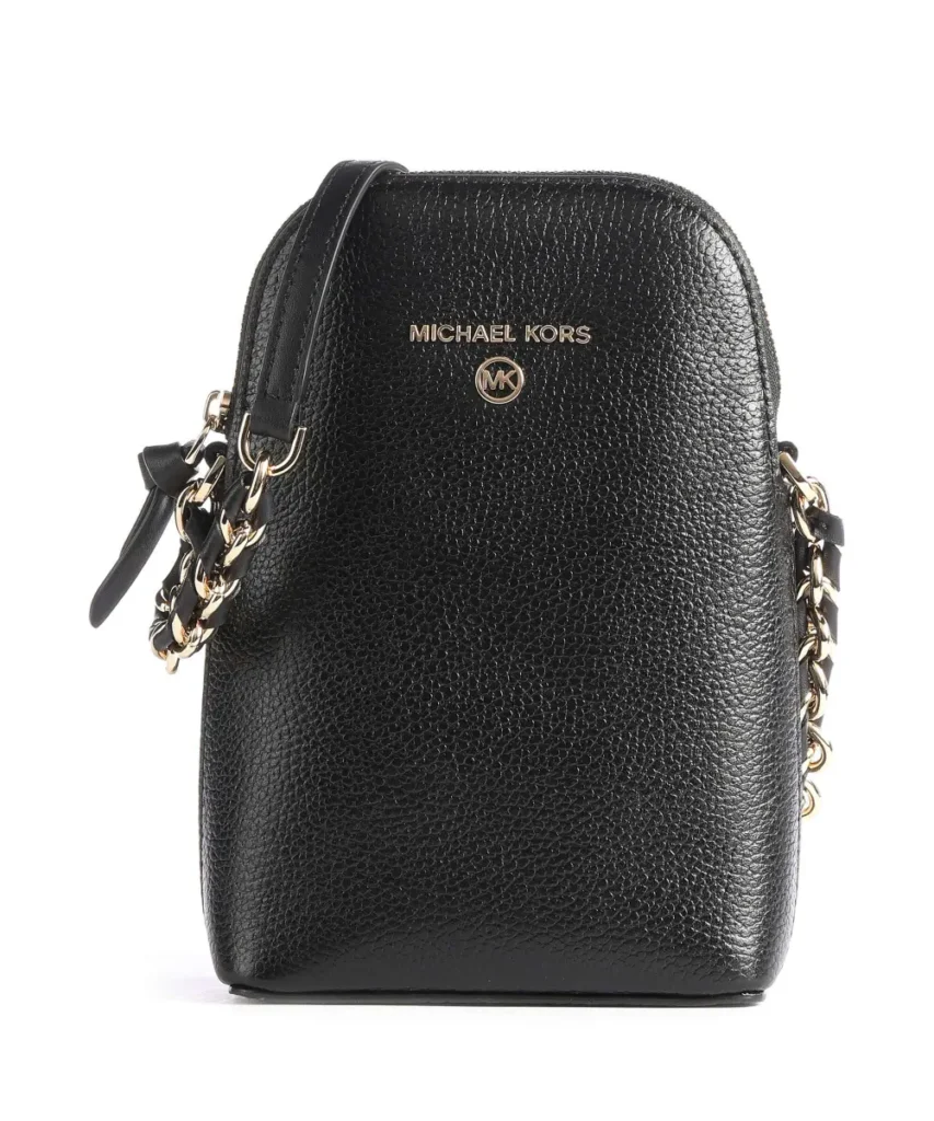 Michael Kors Jet Set Charm Phone Bag - black - xiceditorial - xic editorial