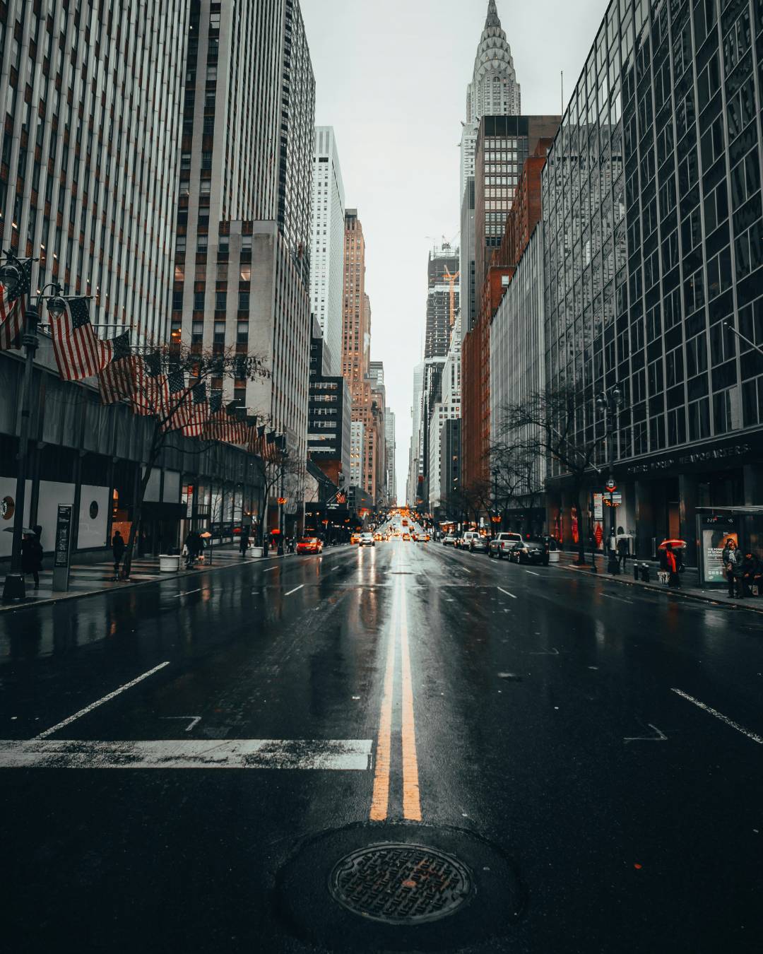 manhattan streets xic editorial