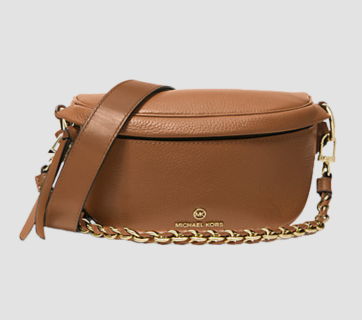 MICHAEL Michael Kors Slater Extra-Small Pebbled Leather Sling Pack xic editorial
