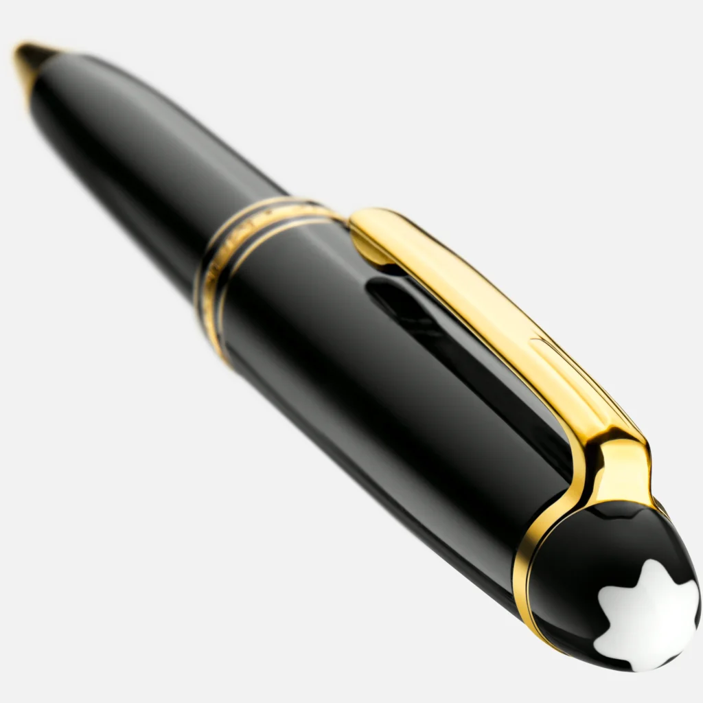 Montblanc Meisterstück Ballpoint Pen Gold Coated - xiceditorial