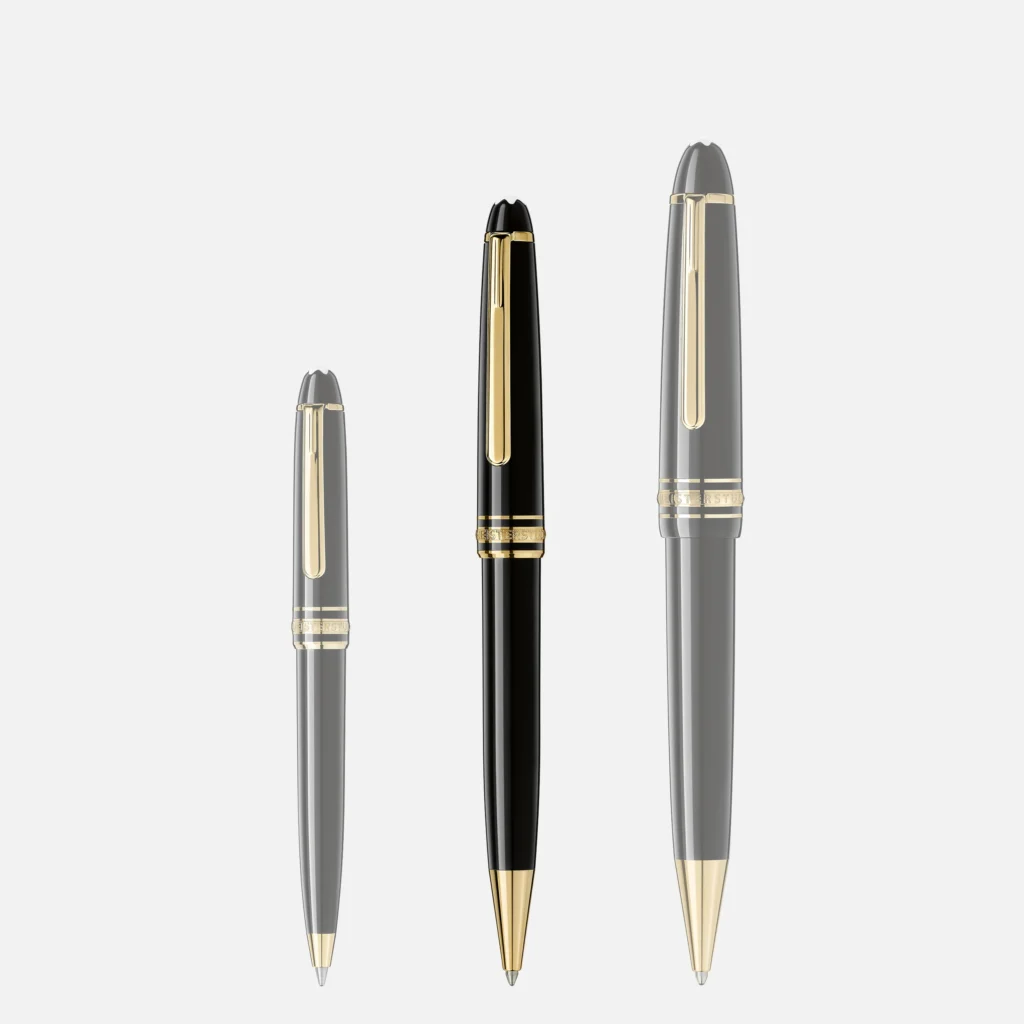 Montblanc Meisterstück Ballpoint Pen Gold Coated - xic editorial
