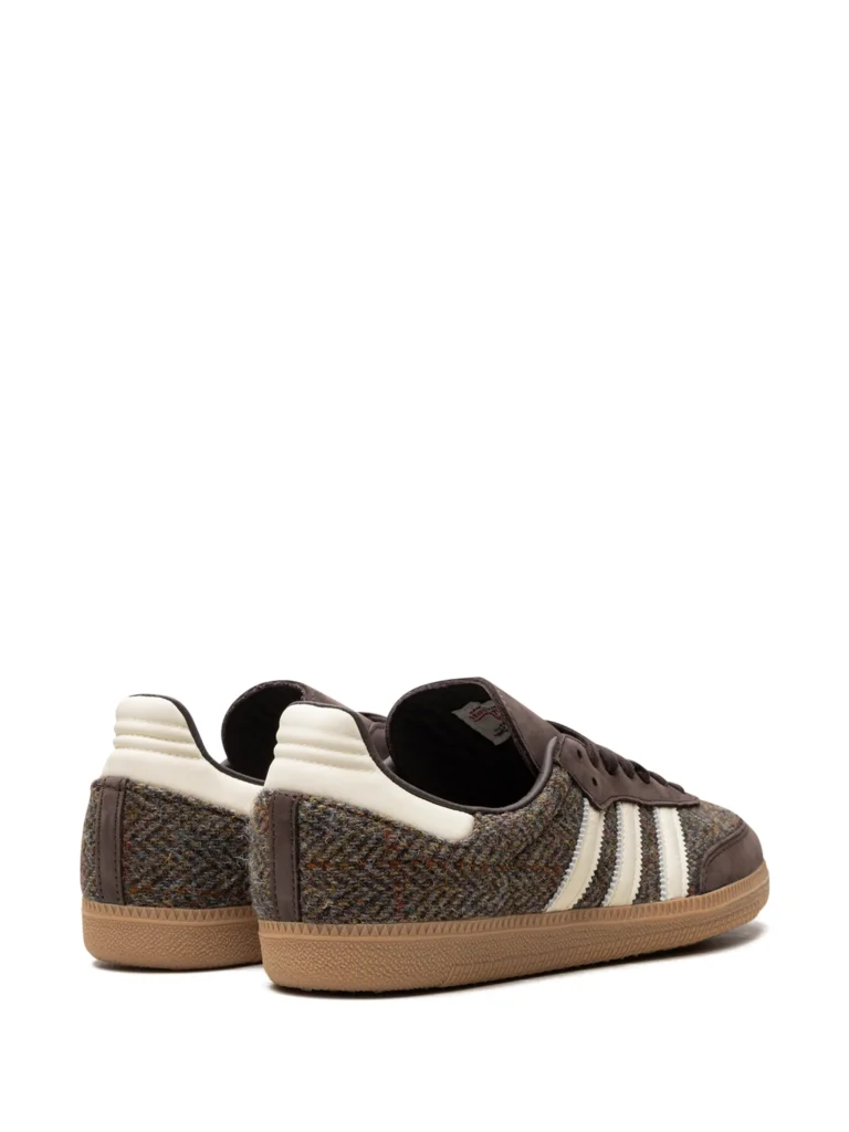 Adidas Samba OG Tweed Pack Dark Brown Sneakers - xiceditorial - xic editorial