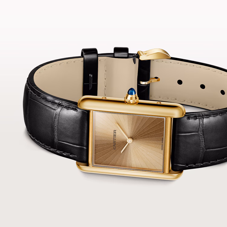 Cartier Tank Louis Cartier Watch Yellow Gold Large - xiceditorial - xic editorial