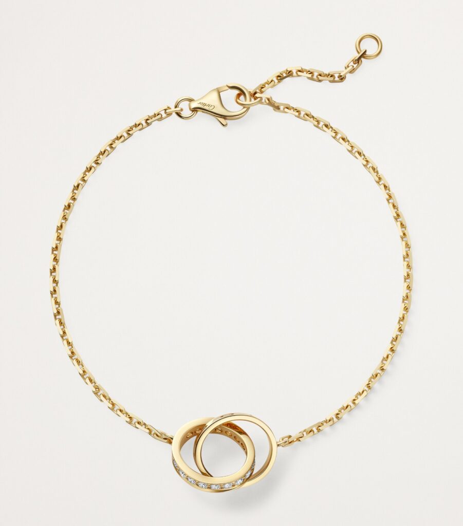 Cartier Yellow Gold and Diamond LOVE Chain Bracelet - xiceditorial - xic editorial