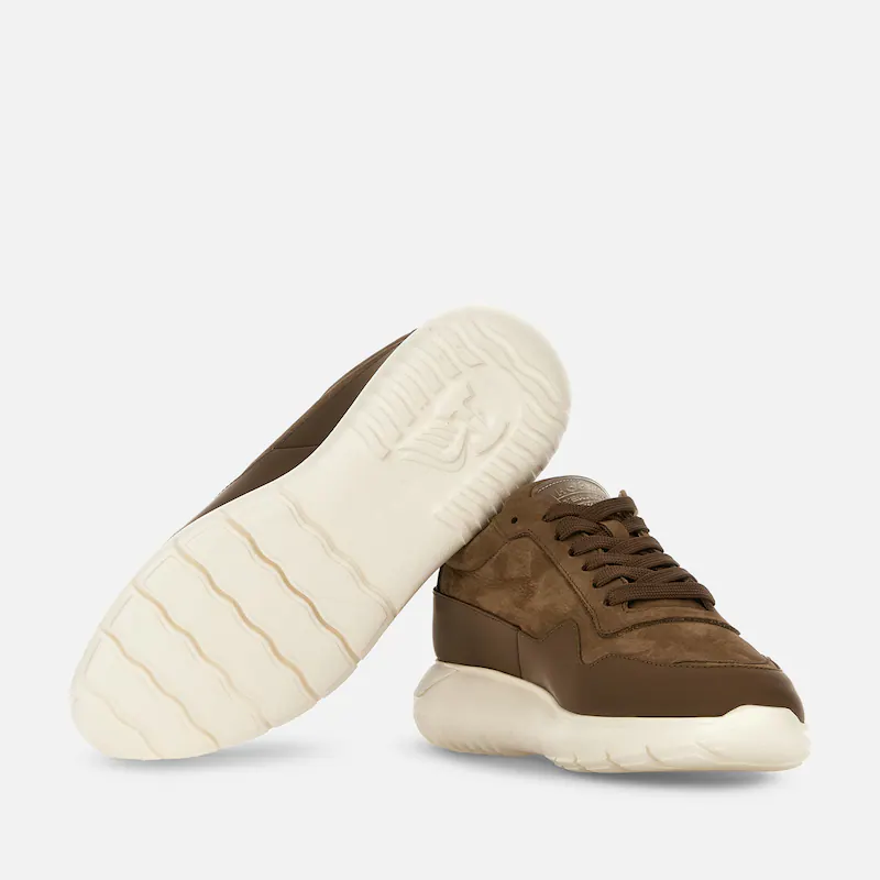 Hogan Interactive³ Sneakers Brown - xiceditorial - xic editorial