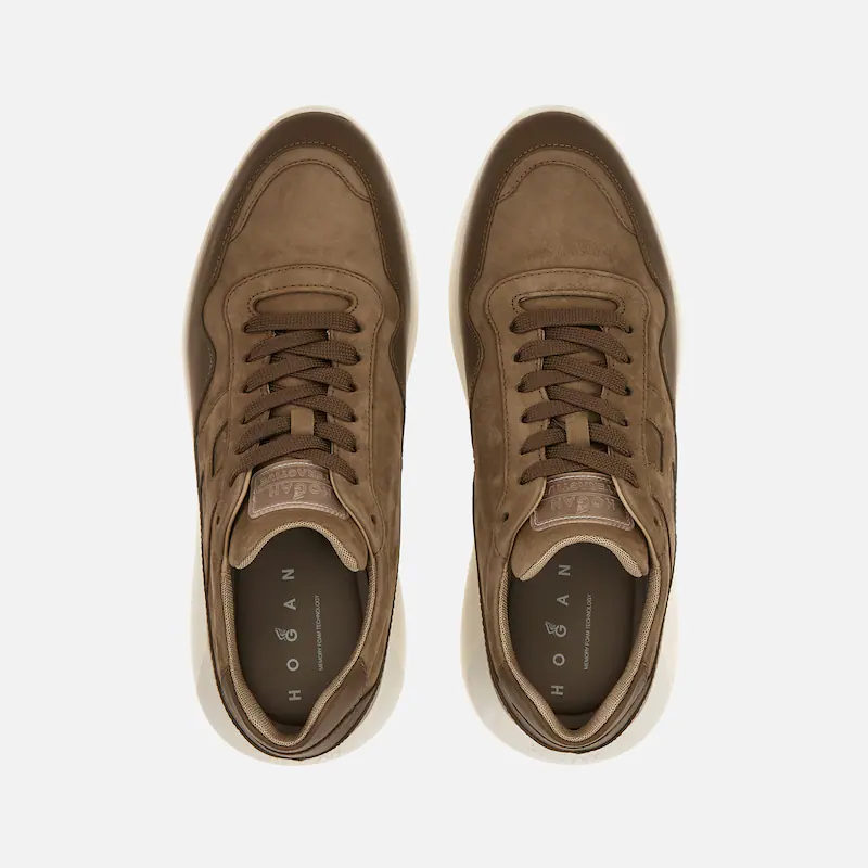 Hogan Interactive³ Sneakers Brown - xiceditorial - xic editorial