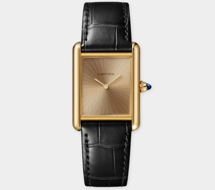 Cartier Tank Louis Cartier Watch Yellow Gold Large - xiceditorial - xic editorial