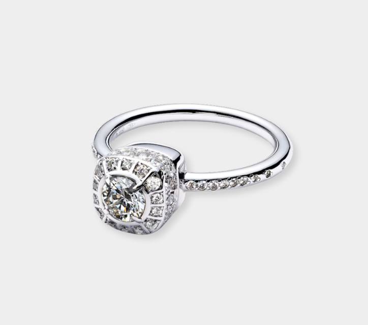 Pomellato Nudo Petit Gold Ring and Diamonds - xiceditorial - xic editorial
