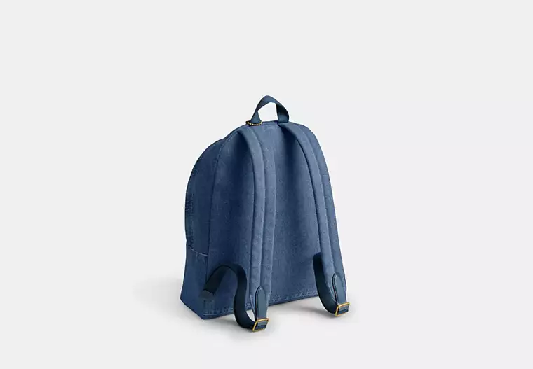 Coach Cargo Backpack Denim - xiceditorial - xic editorial