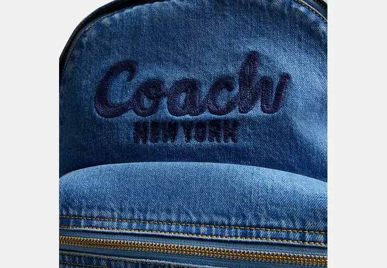 Coach Cargo Backpack Denim - xiceditorial - xic editorial