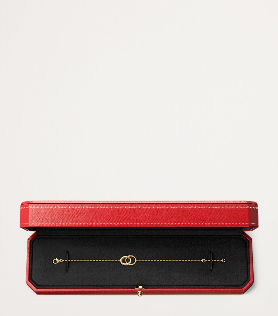 Cartier Yellow Gold and Diamond LOVE Chain Bracelet - xiceditorial - xic editorial