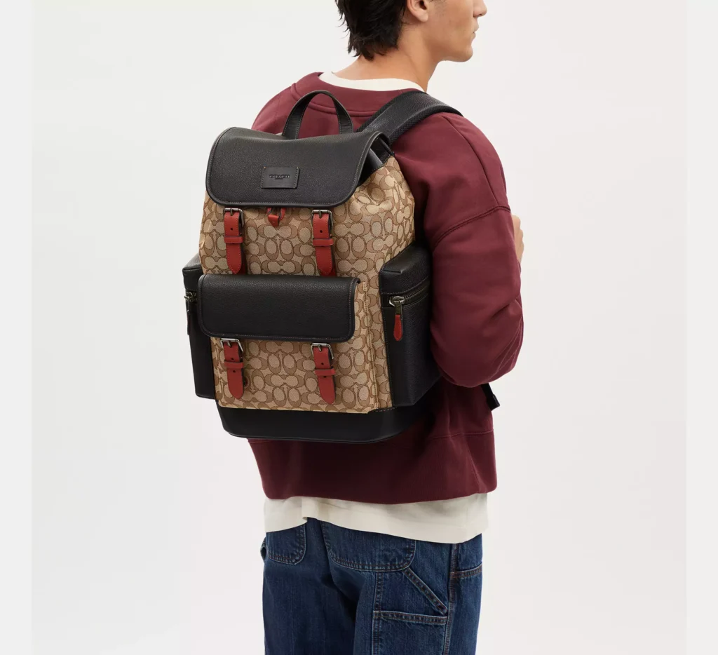 Coach Sprint Backpack in Signature Jacquard - xiceditorial - xic editorial