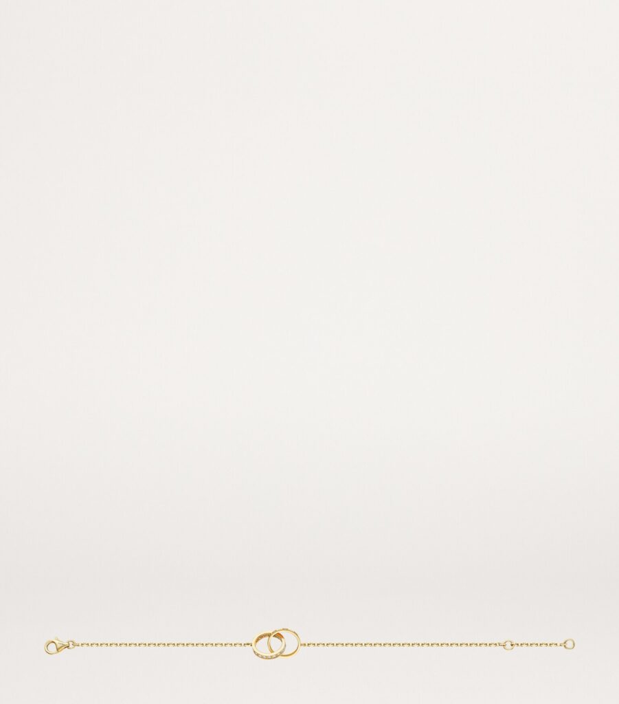 Cartier Yellow Gold and Diamond LOVE Chain Bracelet - xiceditorial - xic editorial