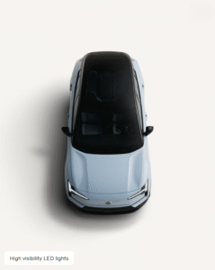 volvo electric car xic editorial