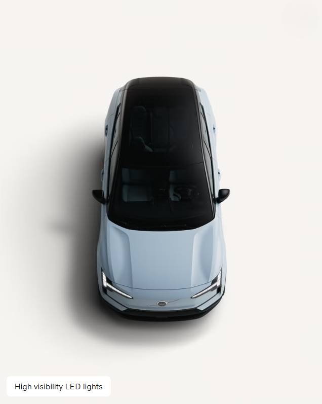 volvo electric car xic editorial