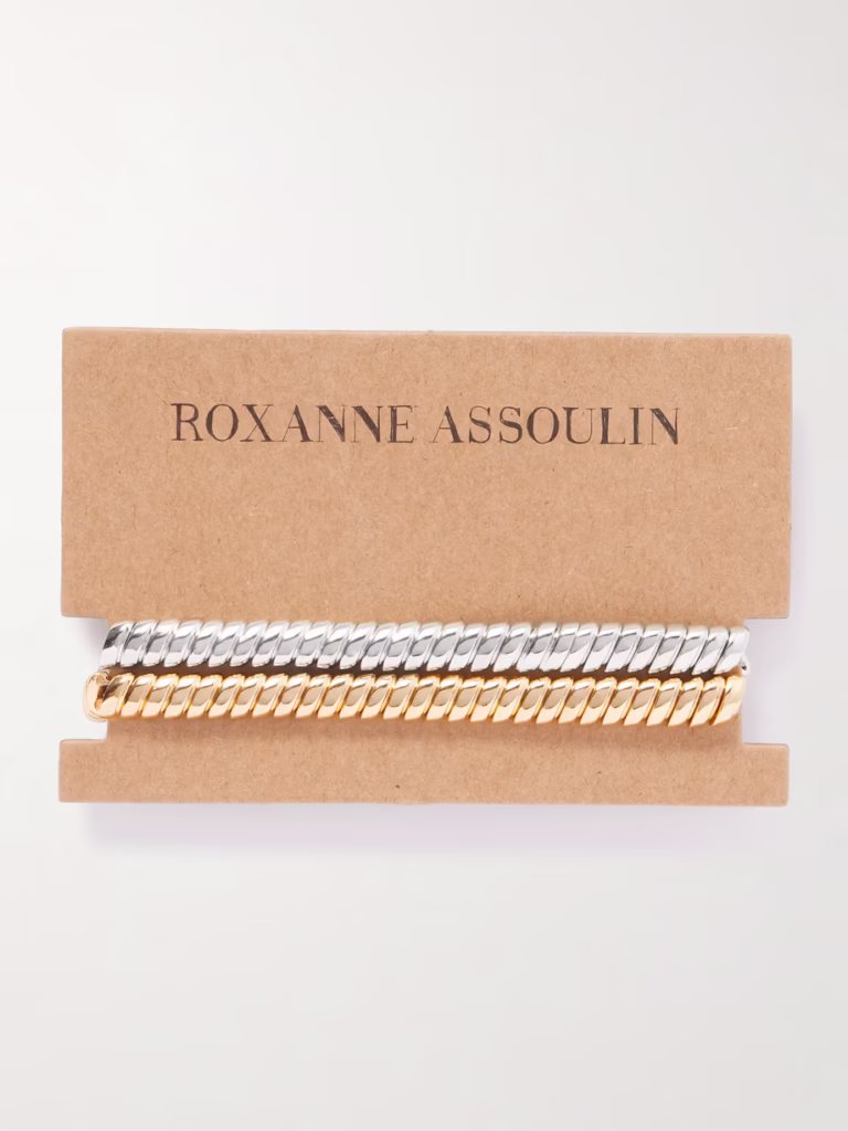 Roxanne Assoulin Double Cobra Bracelets - xiceditorial -xic editorial