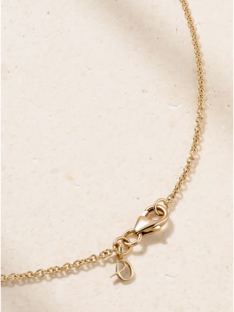 Octavia Elizabeth Cross Necklace 18k Gold & Diamonds - xiceditorial - xic editorial