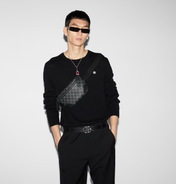 Gucci GG Emblem Small Belt Bag - xiceditorial - xic editorial