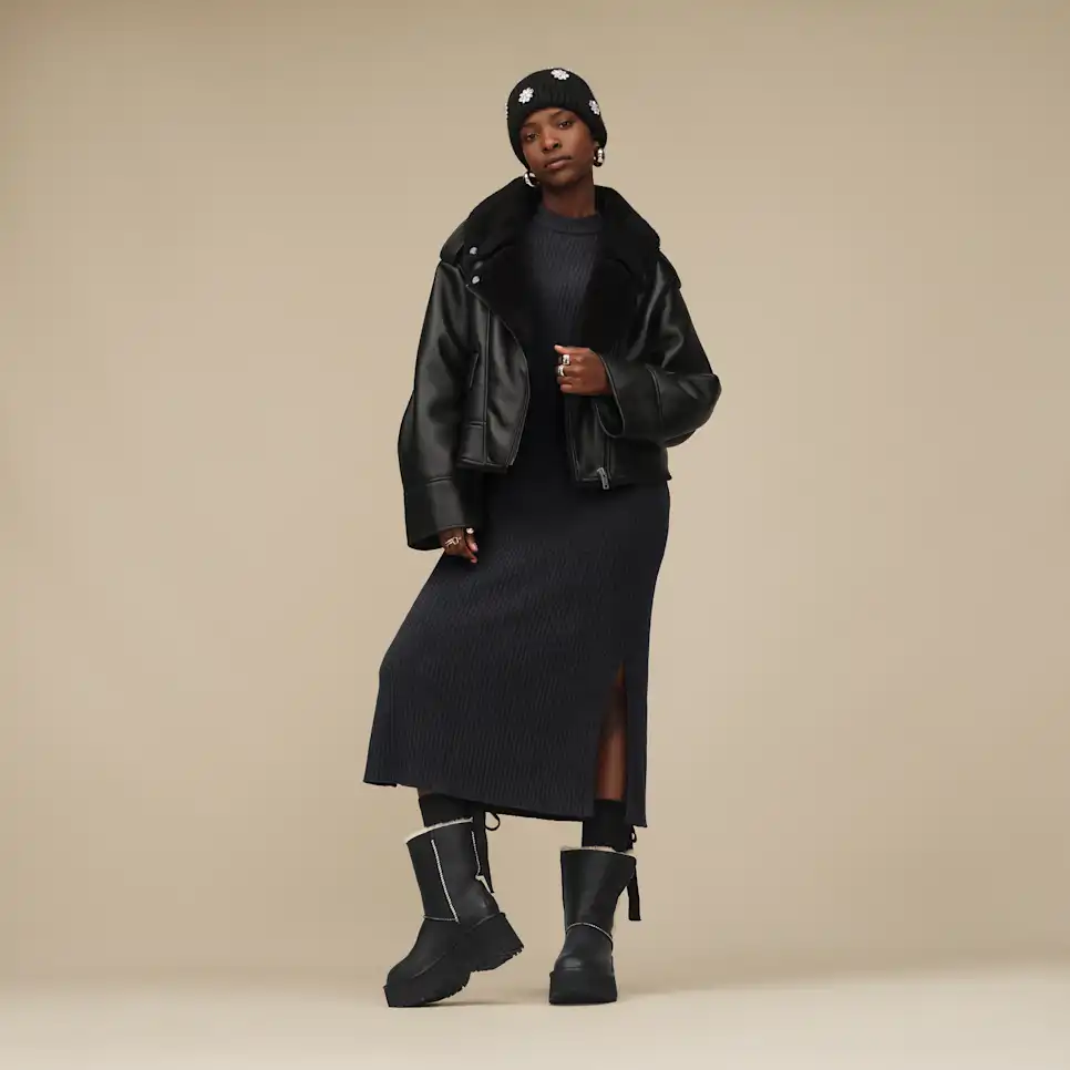 UGG Embellished Knit Cuff Beanie - xiceditorial - xic editorial