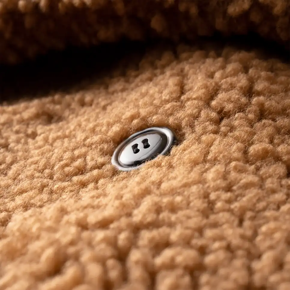 UGG Gertrude Long Teddy Coat Chestnut - xiceditorial - xic editorial