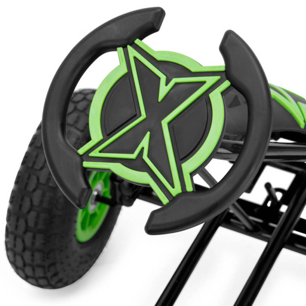 Xootz Viper Go Kart - Black Green - xiceditorial - xic editorial