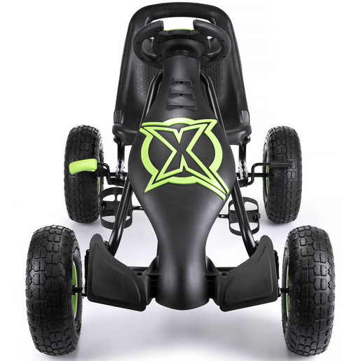 Xootz Viper Go Kart - Black Green - xiceditorial - xic editorial